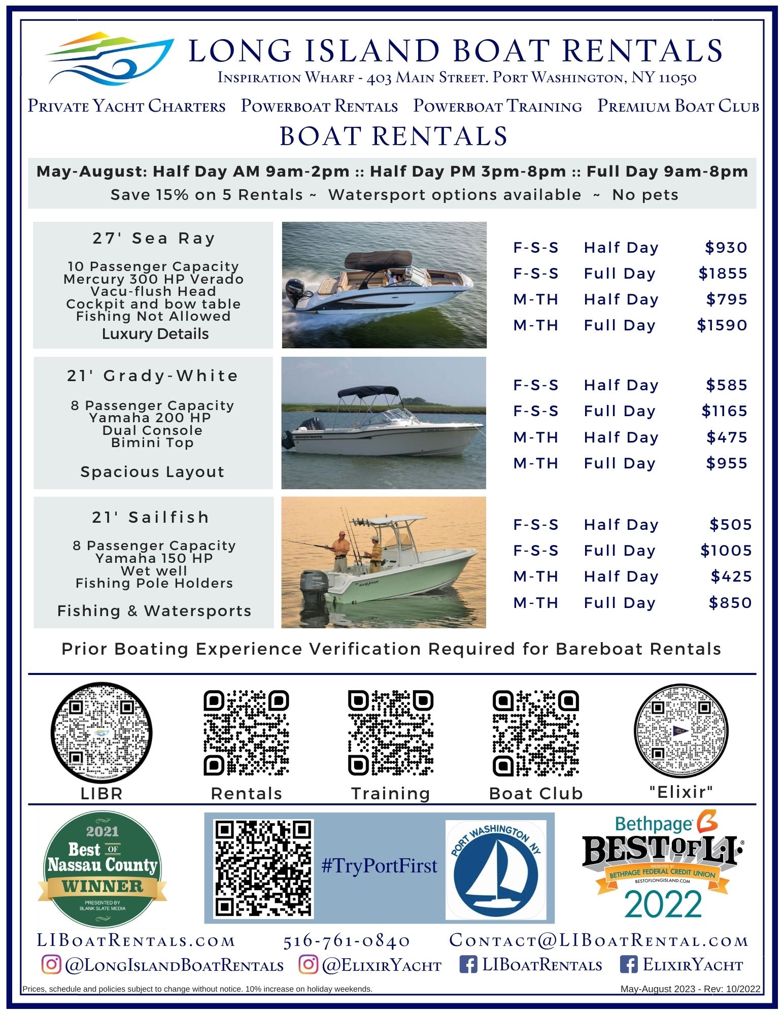 Boat Info